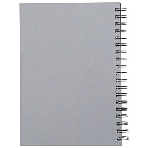 Additional Image 2 - a white notebook with a spiral bound