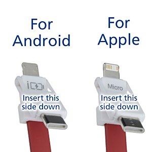 Additional Image 3 - a couple of cables with text