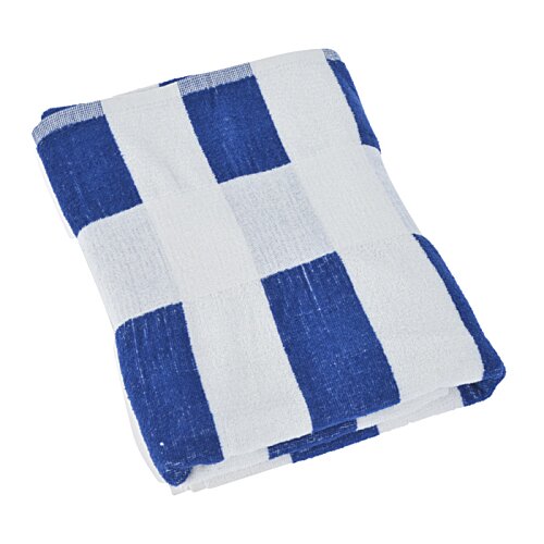 Additional Image 3 - a blue and white blanket