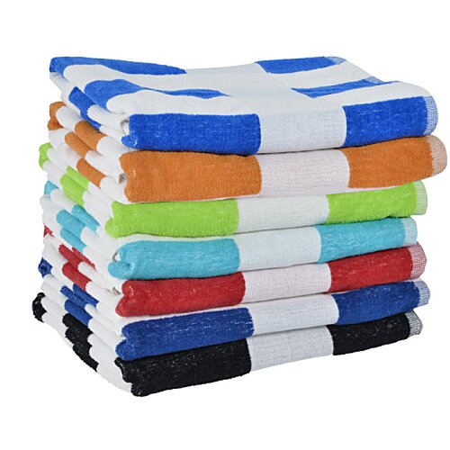 Additional Image 5 - a stack of colorful towels