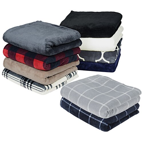 Additional Image 2 - a stack of blankets on a white background