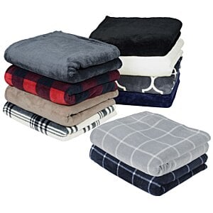 Additional Image 2 - a stack of blankets on a white background