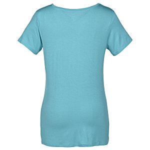 Additional Image 1 - a blue shirt on a white background