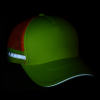 View Image 4 of 4 of Reflective Dual Color Trucker Cap