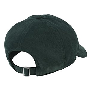 Additional Image 1 - a black hat with a strap
