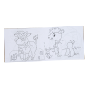 View Image 4 of 4 of Kid's Coloring Book To-Go Set - Animal