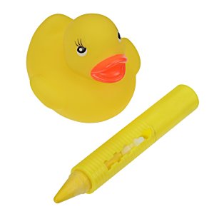 Additional Image 3 - a yellow rubber duck and a marker