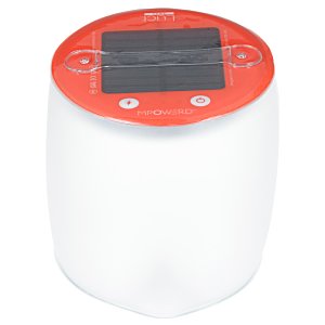 Additional Image 1 - a white and orange container with a black solar panel