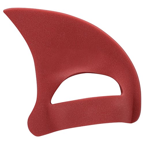 Additional Image 1 - a red fin with a white background