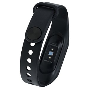 Additional Image 2 - a black wristband with round buttons