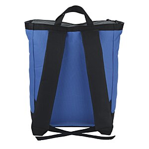 Additional Image 2 - a blue and black backpack