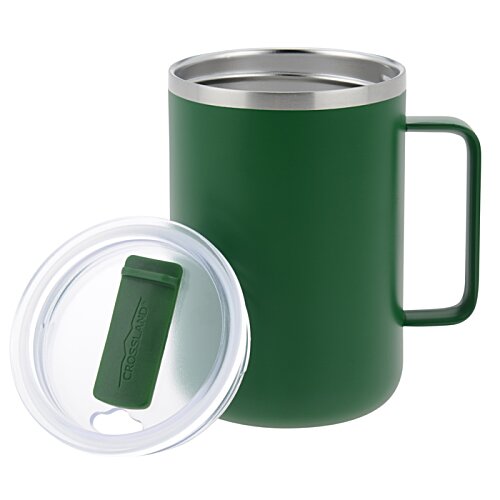 Additional Image 1 - a green mug with a white lid