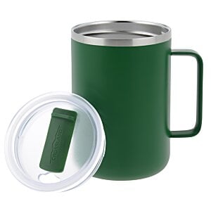 Additional Image 1 - a green mug with a white lid
