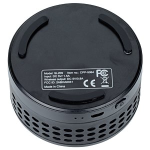 Additional Image 2 - a black round object with a white background