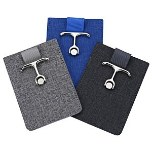 Additional Image 6 - a group of id cards with a metal object on them