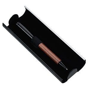 Additional Image 2 - a black and brown pencil in a black case