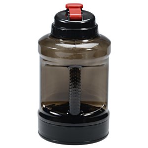 Additional Image 4 - a black and brown container with a red lid