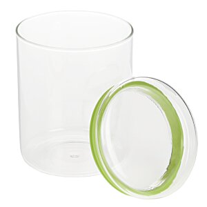 Additional Image 1 - a glass with a green lid