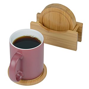Additional Image 2 - a cup of coffee next to a coaster