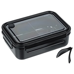 Additional Image 1 - a black rectangular object with a transparent lid