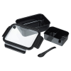 View Image 5 of 6 of Three Compartment Food Storage Bento Box - 24 hr