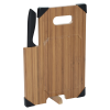 View Image 4 of 5 of Bamboo Cutting Board with Knife