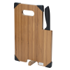 View Image 5 of 5 of Bamboo Cutting Board with Knife