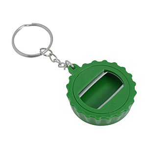 Additional Image 2 - a green bottle opener on a white background