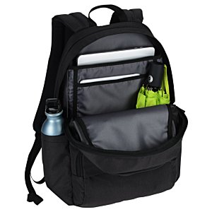 Additional Image 3 - a black backpack with a pocket