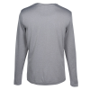 a grey long sleeved shirt