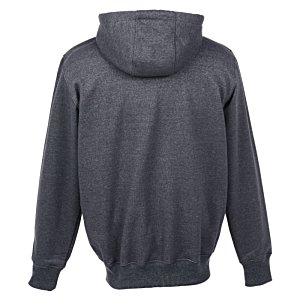 Additional Image 1 - a black hoodie with a white background