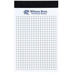 Additional Image 3 - a white and black notepad with a grid pattern