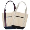 View Image 3 of 4 of Topsail 10 oz. Cotton Boat Tote