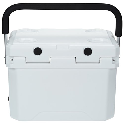Additional Image 3 - a white cooler with black handles