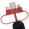 View Image 2 of 8 of Dawson Light-Up Logo Duo Charging Cable - 24 hr