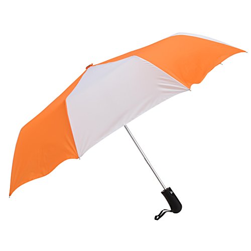 Additional Image 1 - an orange and white umbrella