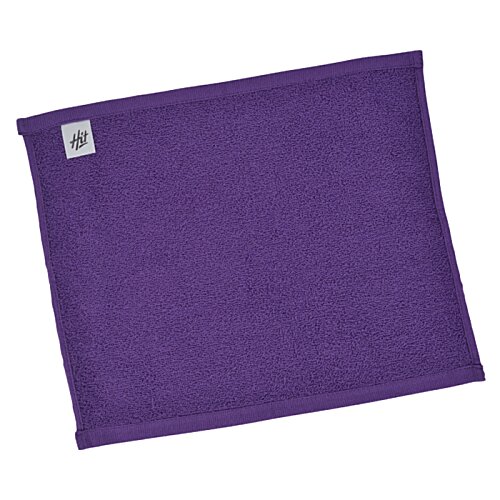 Additional Image 1 - a purple square with a white tag