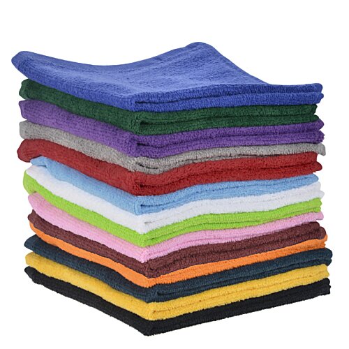 Additional Image 2 - a stack of colorful towels