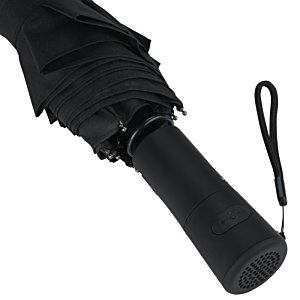 Additional Image 6 - a close up of a black umbrella
