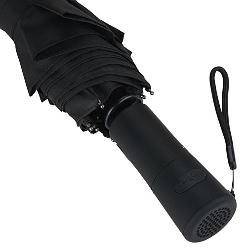 Additional Image 6 - a close up of a black umbrella