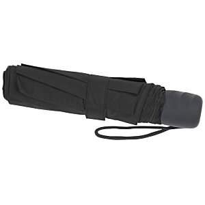 Additional Image 1 - a black umbrella with a strap