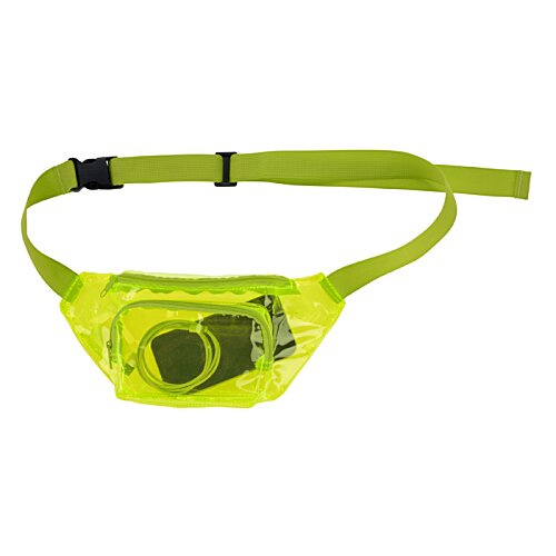 Additional Image 1 - a yellow eye mask with a black strap