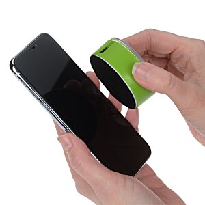 Additional Image 4 - a hand holding a phone and a green tape