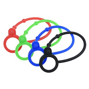 Additional Image 1 - a group of colorful rubber rings