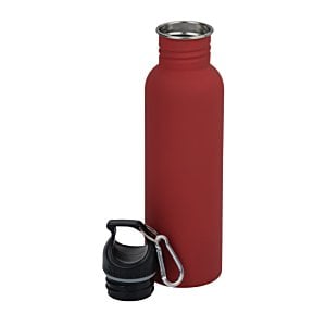 Additional Image 2 - a red water bottle and a black water bottle
