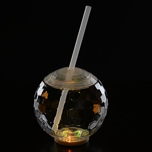 Additional Image 2 - a round glass with a straw inside