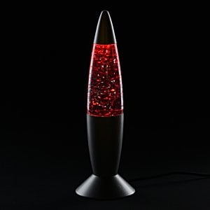 Additional Image 3 - a black and red lava lamp