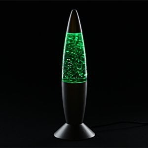 Additional Image 6 - a green lava lamp on a black surface