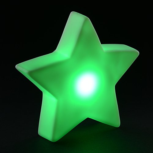 Additional Image 2 - a green star shaped object with a light