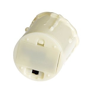 Additional Image 3 - a white plastic object with a black hole